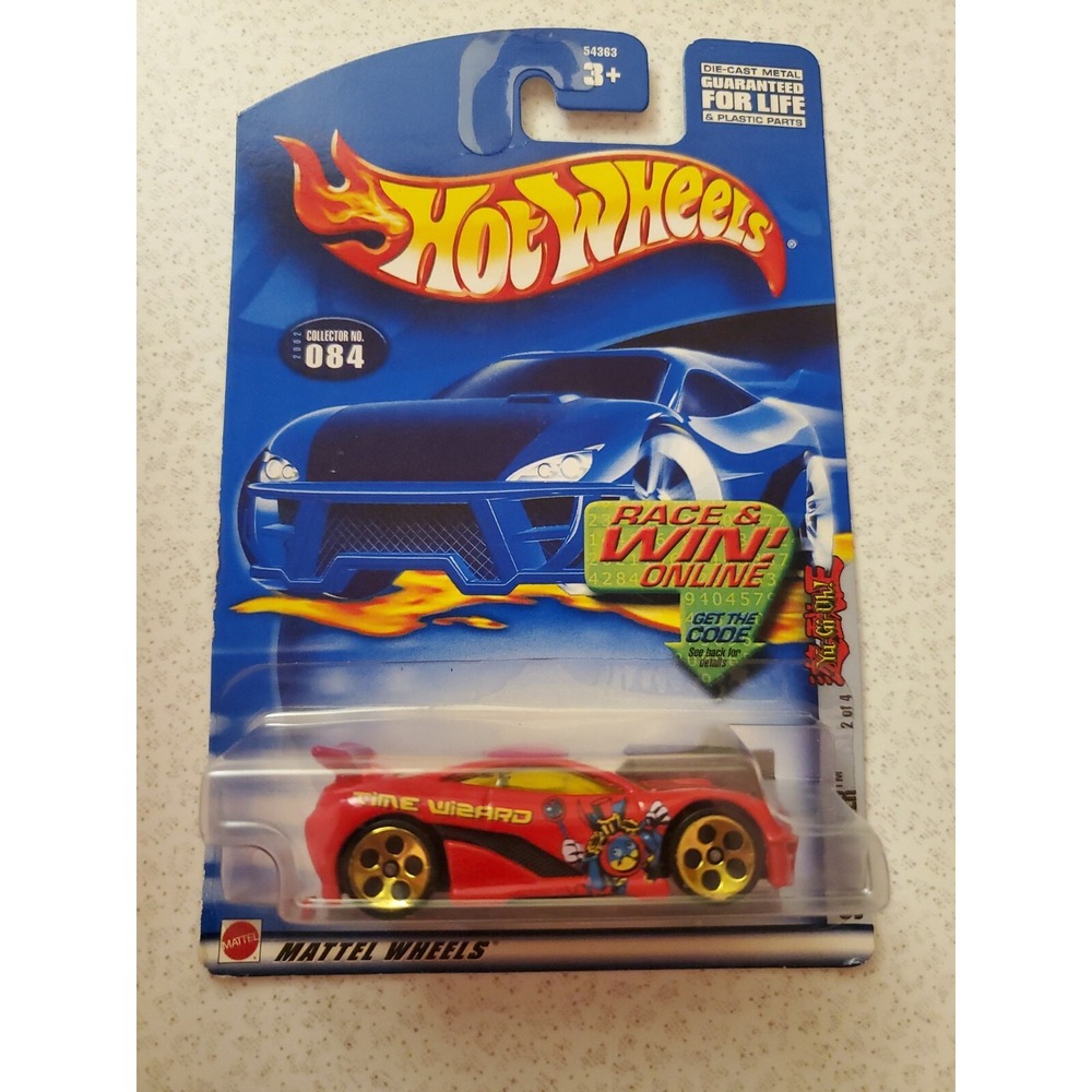 Hot Wheels YU-GI-OH! - SEARED TUNER - TIME WIZARD Character Graphics - 2002 #084